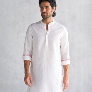 Chandni Chowk Kurta - White