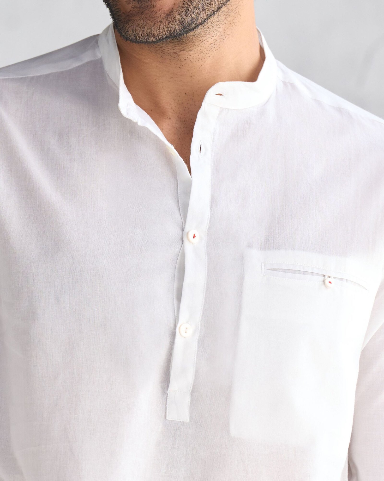 Pondicherry Kurta - White - Image 5