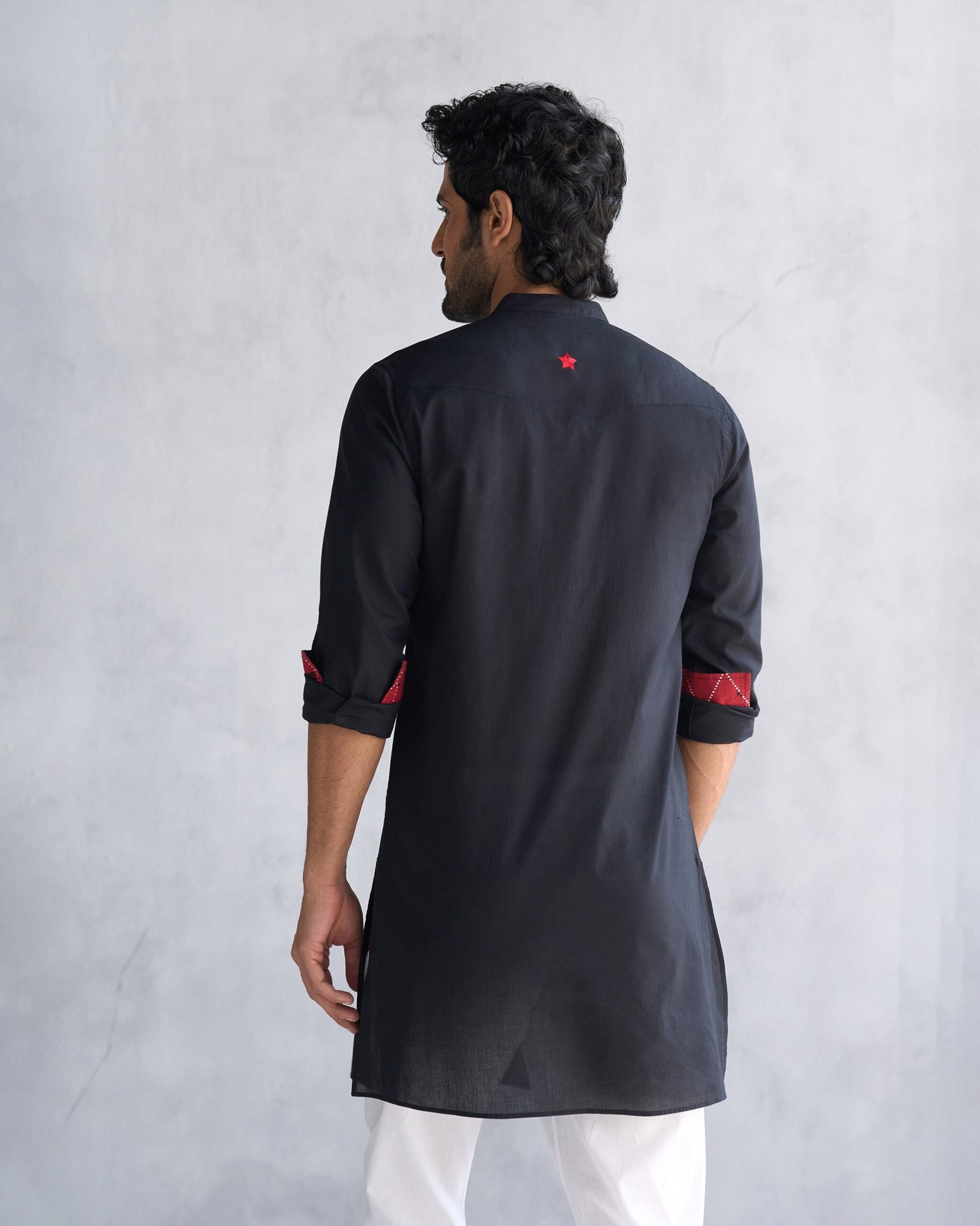 Pondicherry Kurta - Black - Image 5