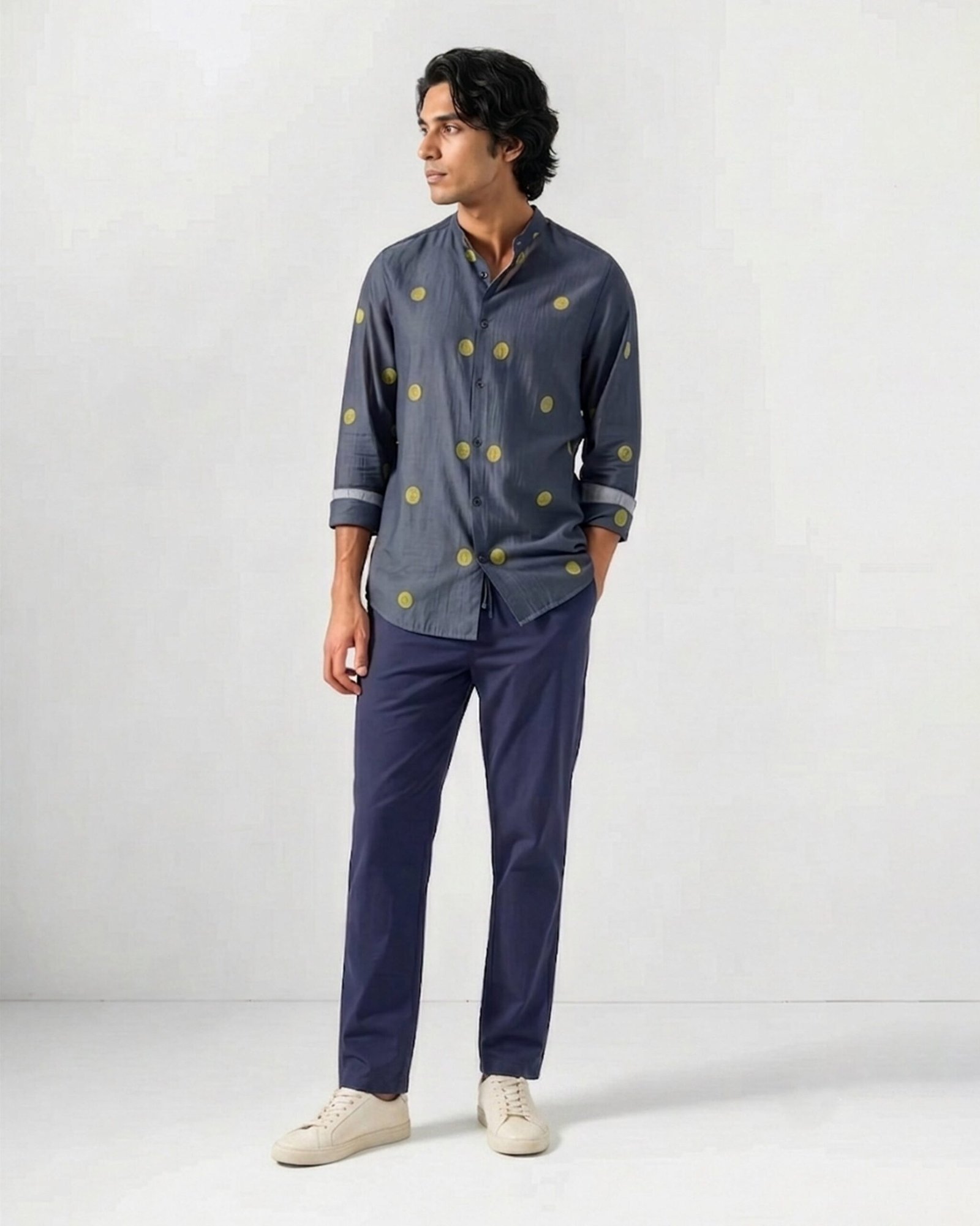 Pravah Trousers - Navy - Image 7