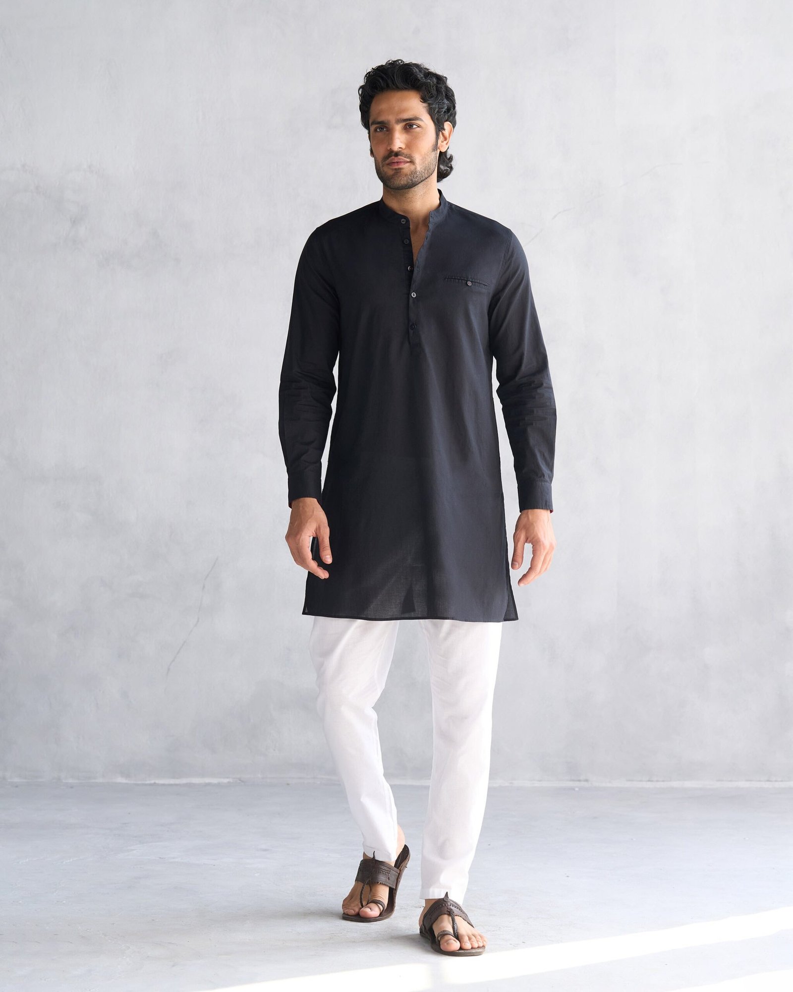 Pondicherry Kurta - Black - Image 6