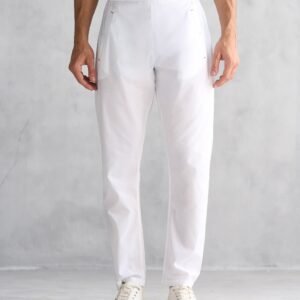 Kurta Pants - White