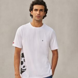 Peekaboo Dalmation T-shirt - White