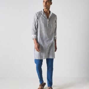 Chandni Chowk - Black & White Stripes