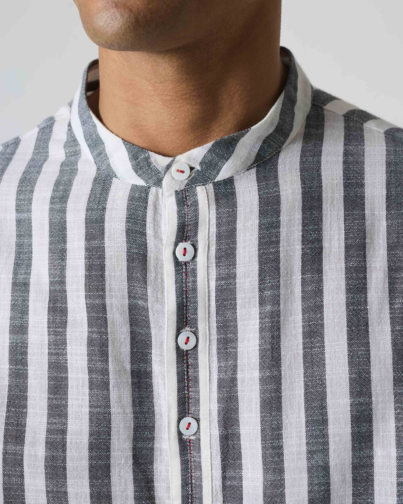 Chandni Chowk - Black & White Stripes - Image 4