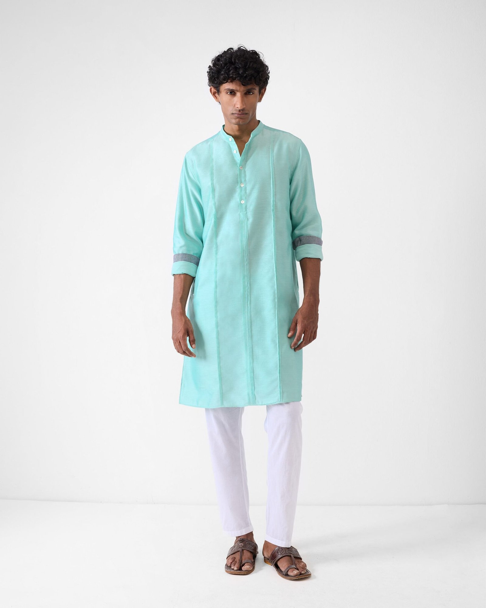 Naaz Kurta – Aqua - Image 2