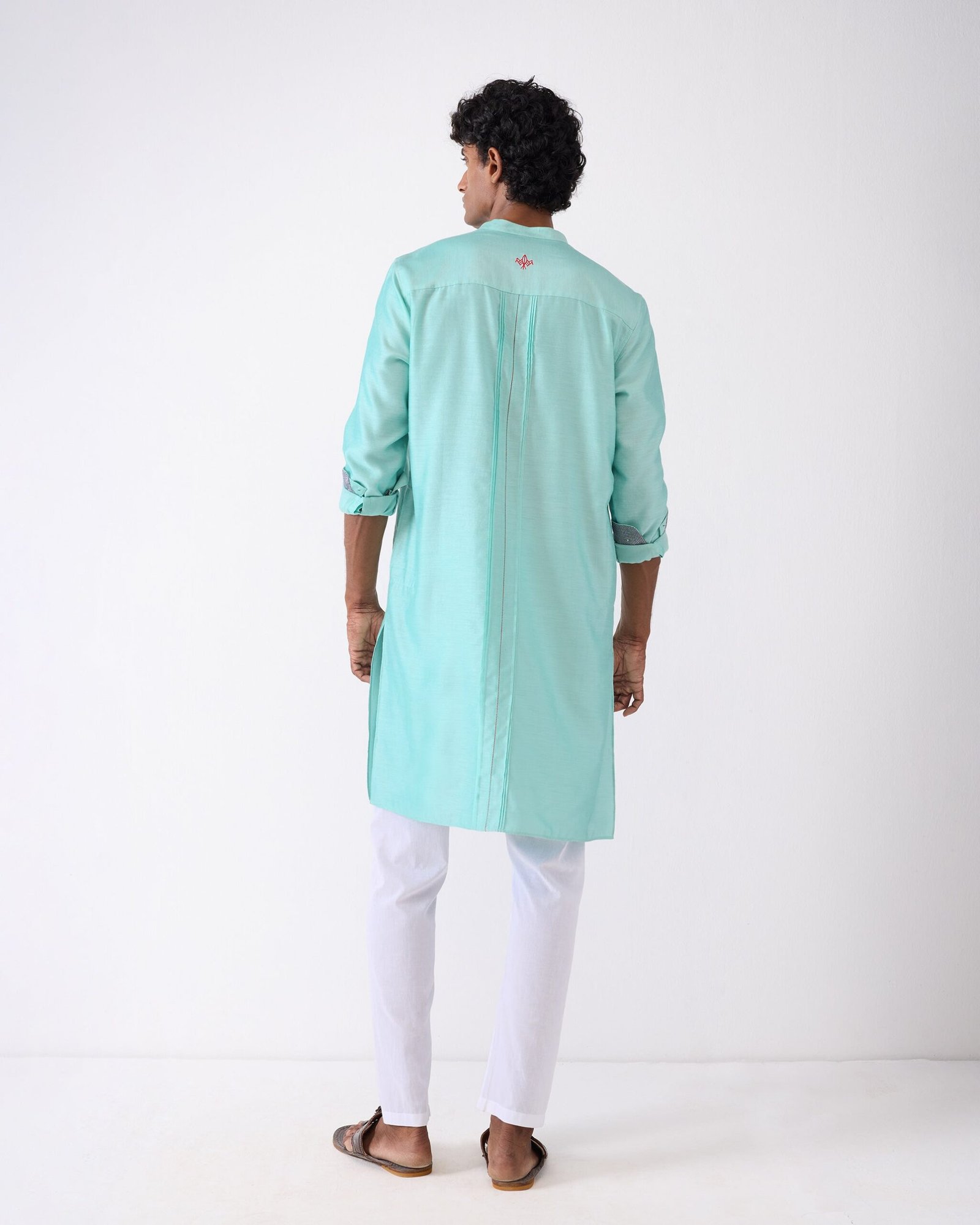 Naaz Kurta – Aqua - Image 3