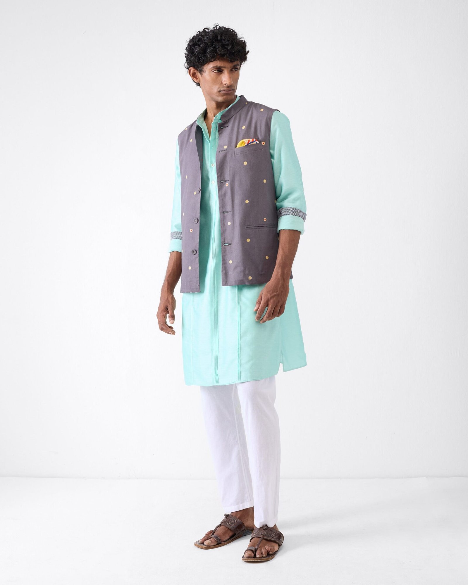 Naaz Kurta – Aqua - Image 8