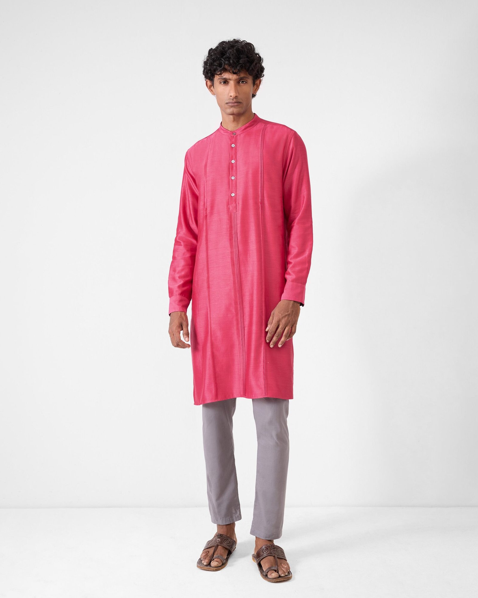 Naaz Kurta - Watermelon - Image 7