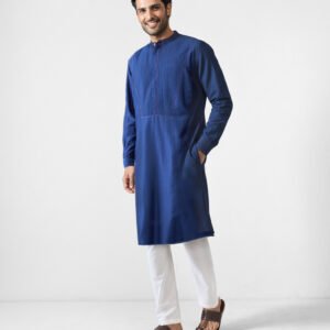 Talha Kurta - Navy