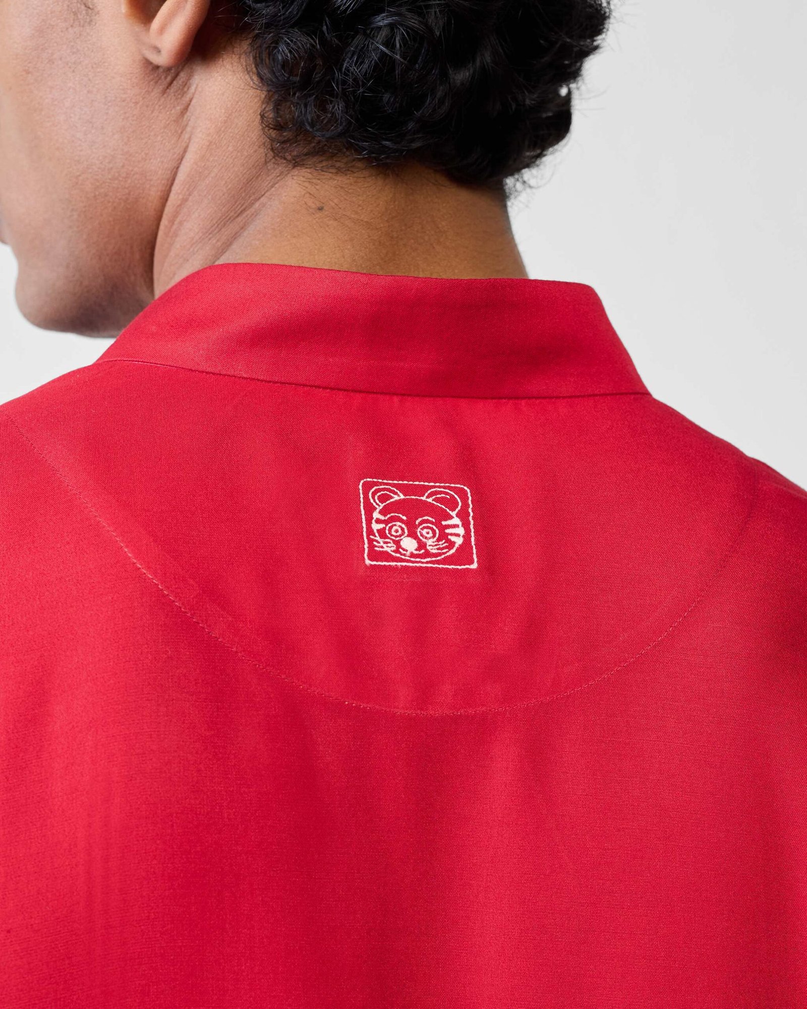 Long Pleated Kurta - Red - Image 6