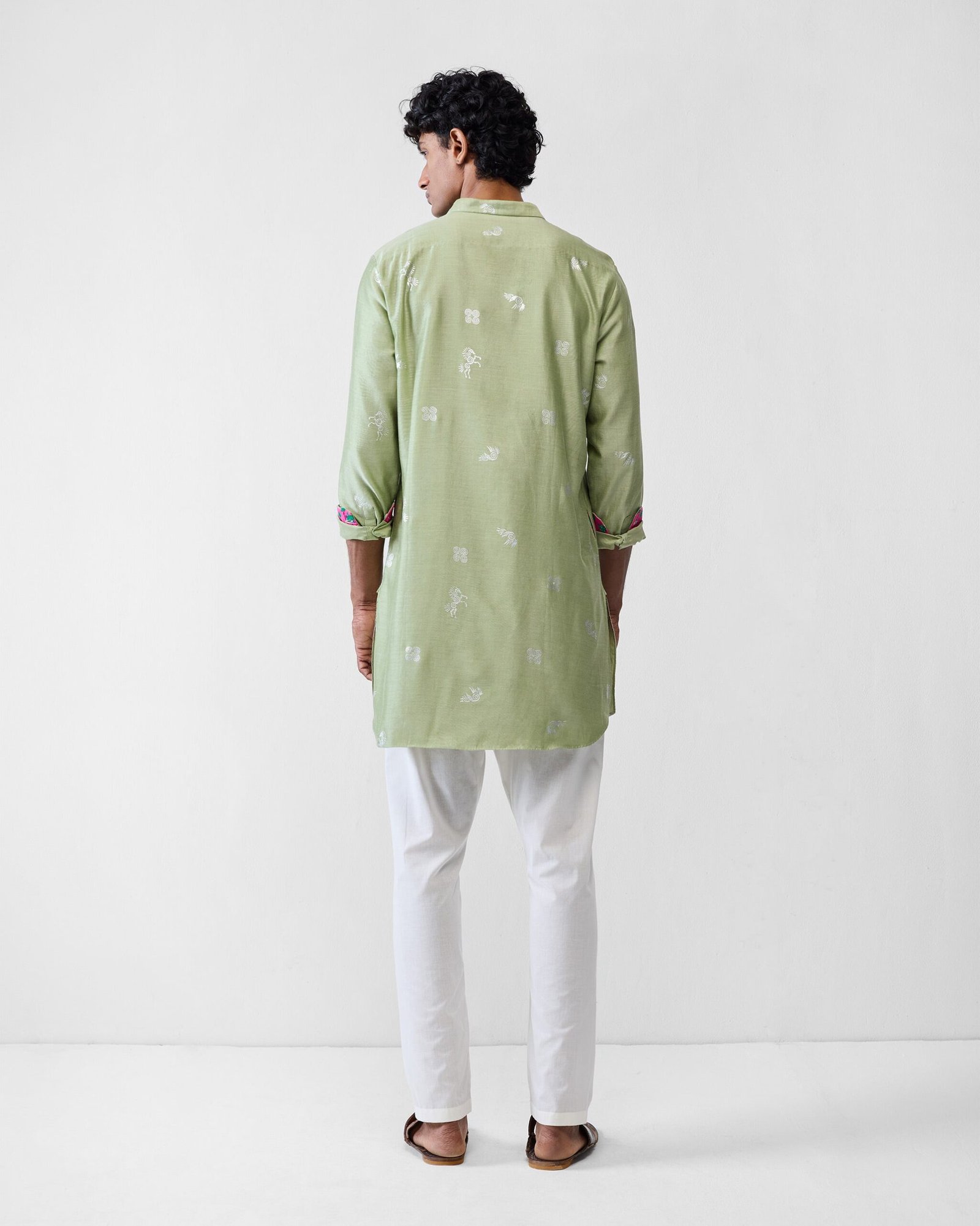 Fort Kurta - Mint Printed - Image 2