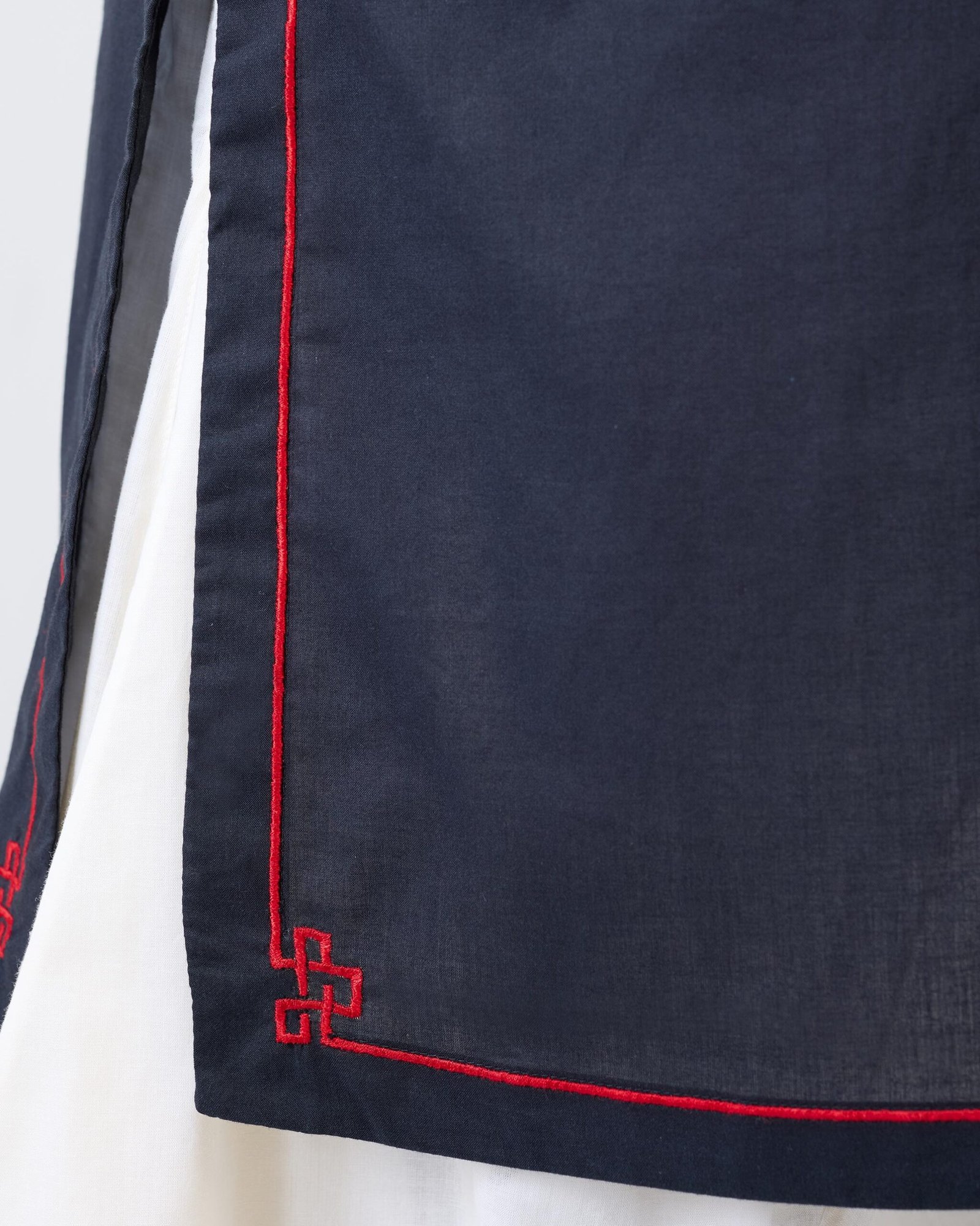 Arrham Kurta - Black Embroidered - Image 6