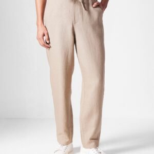 Karo Pants - Light Brown