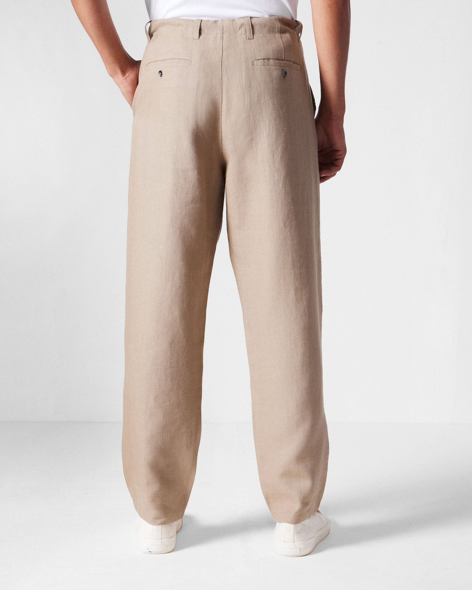 Karo Pants - Light Brown - Image 4