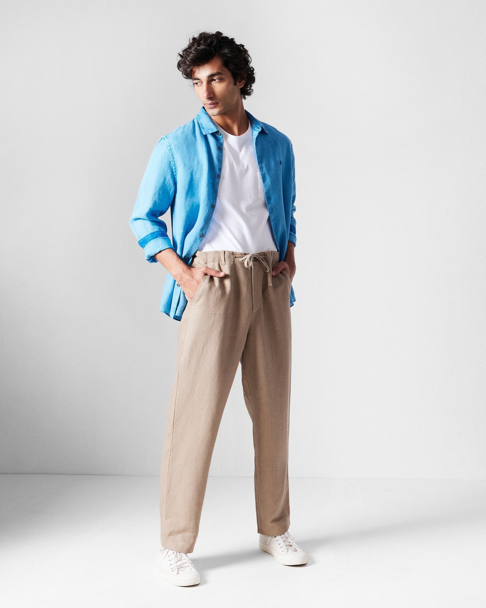 Karo Pants - Light Brown - Image 5