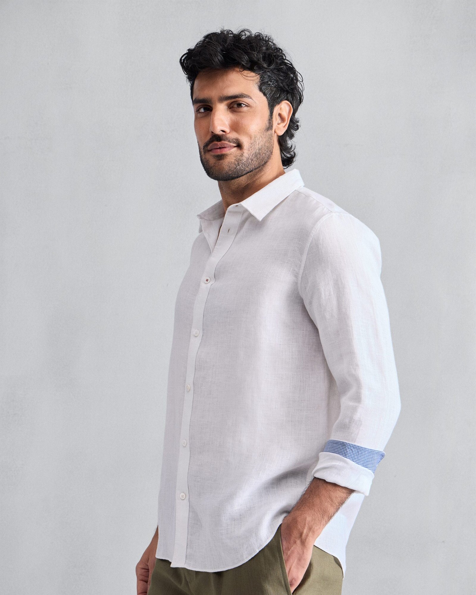 Classic Shirt - White - Image 3
