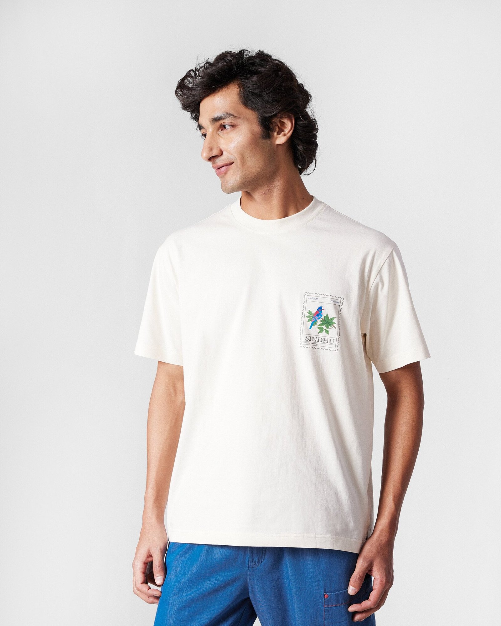 Bulbul T-Shirt - Ivory - Image 6