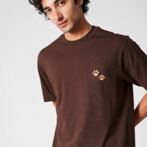 Leap T-Shirt - Brown