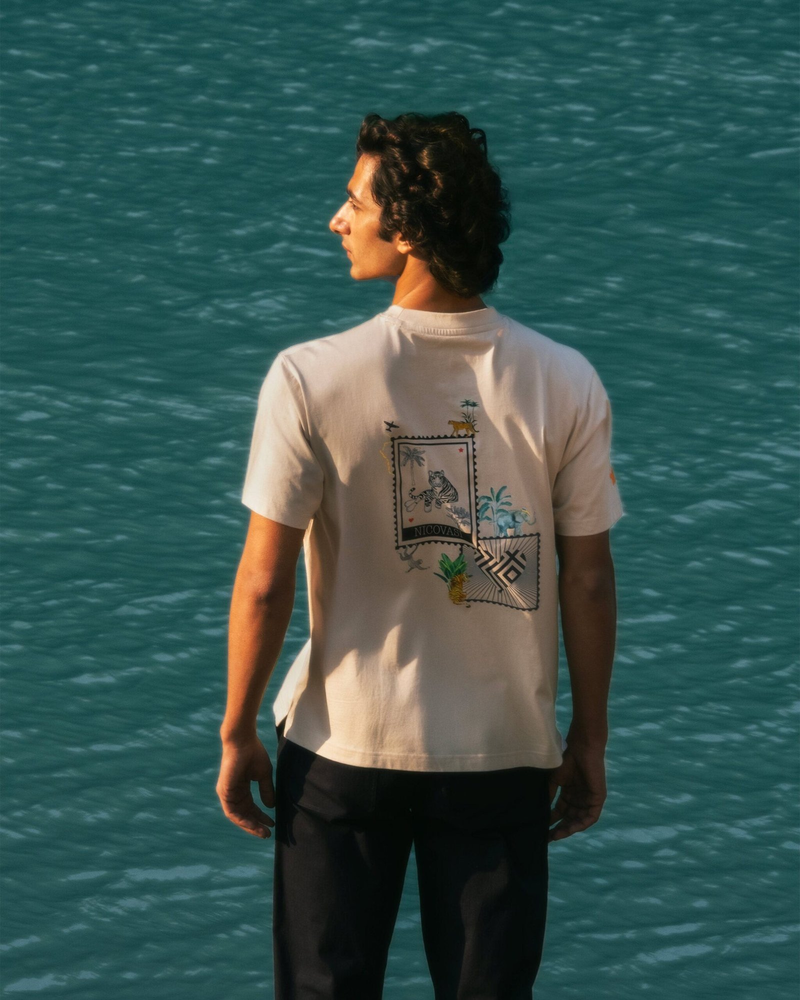 Postal T-Shirt - Beige - Image 2