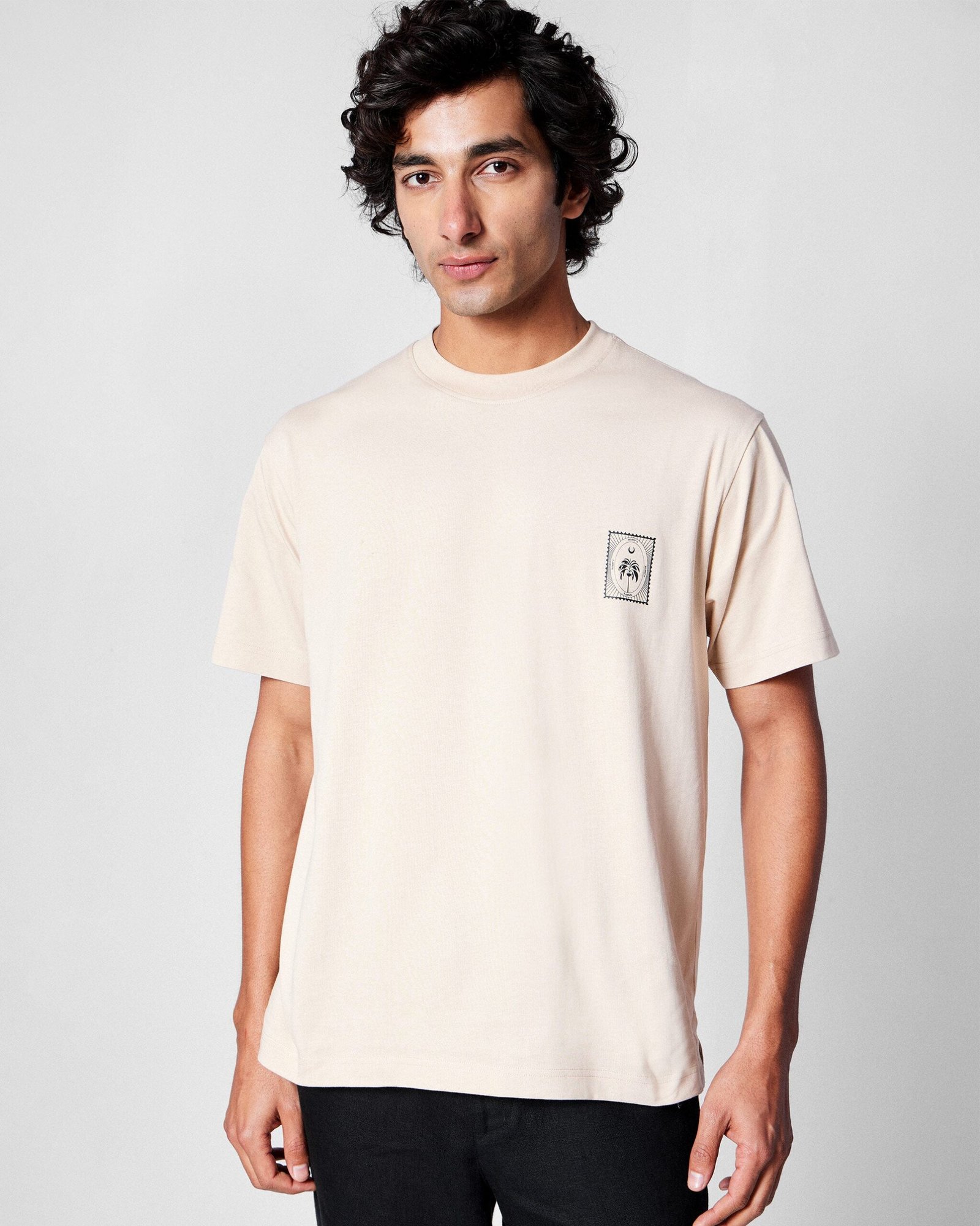 Postal T-Shirt - Beige