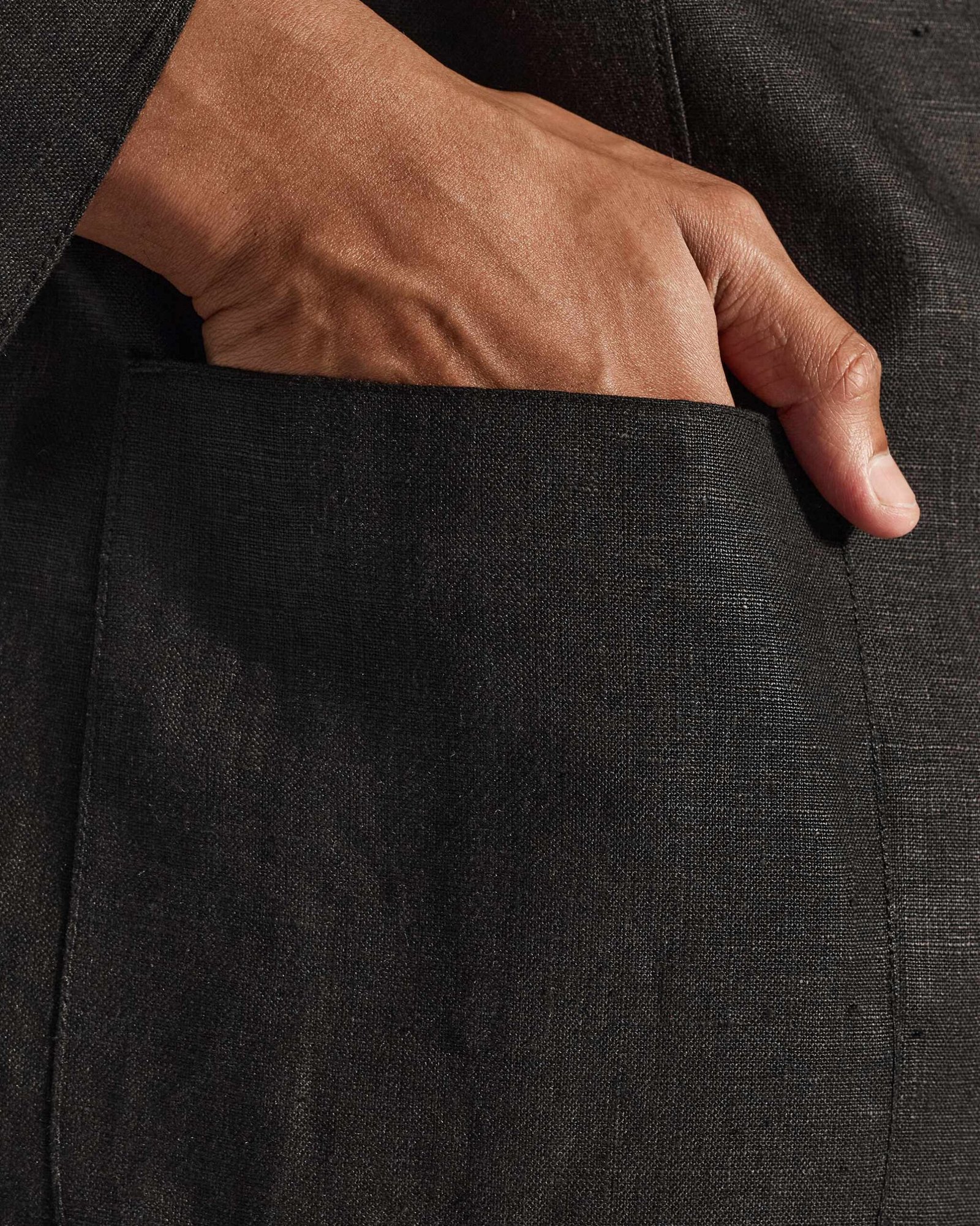 Gaur Bandhgala - Black - Image 12