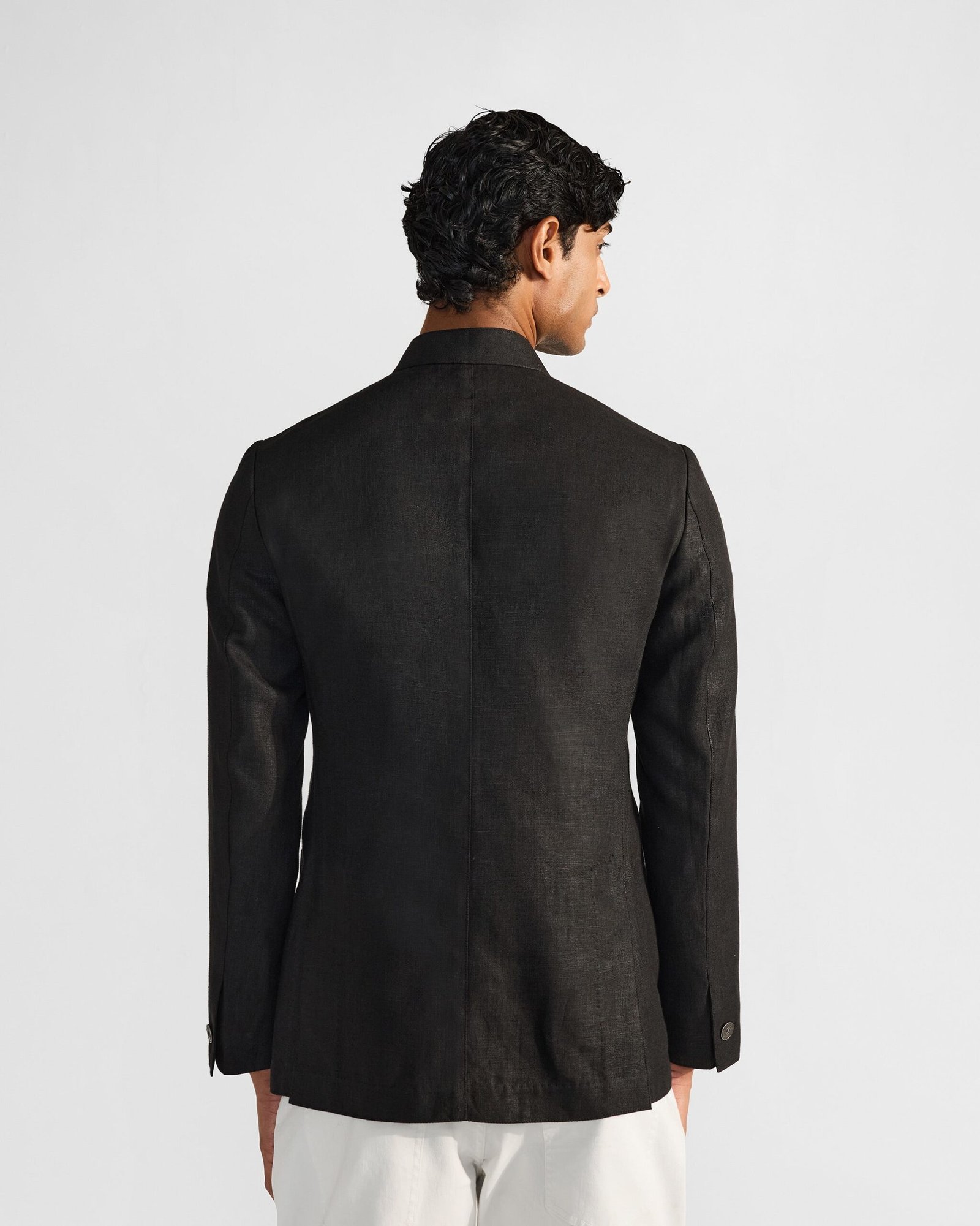 Gaur Bandhgala - Black - Image 5