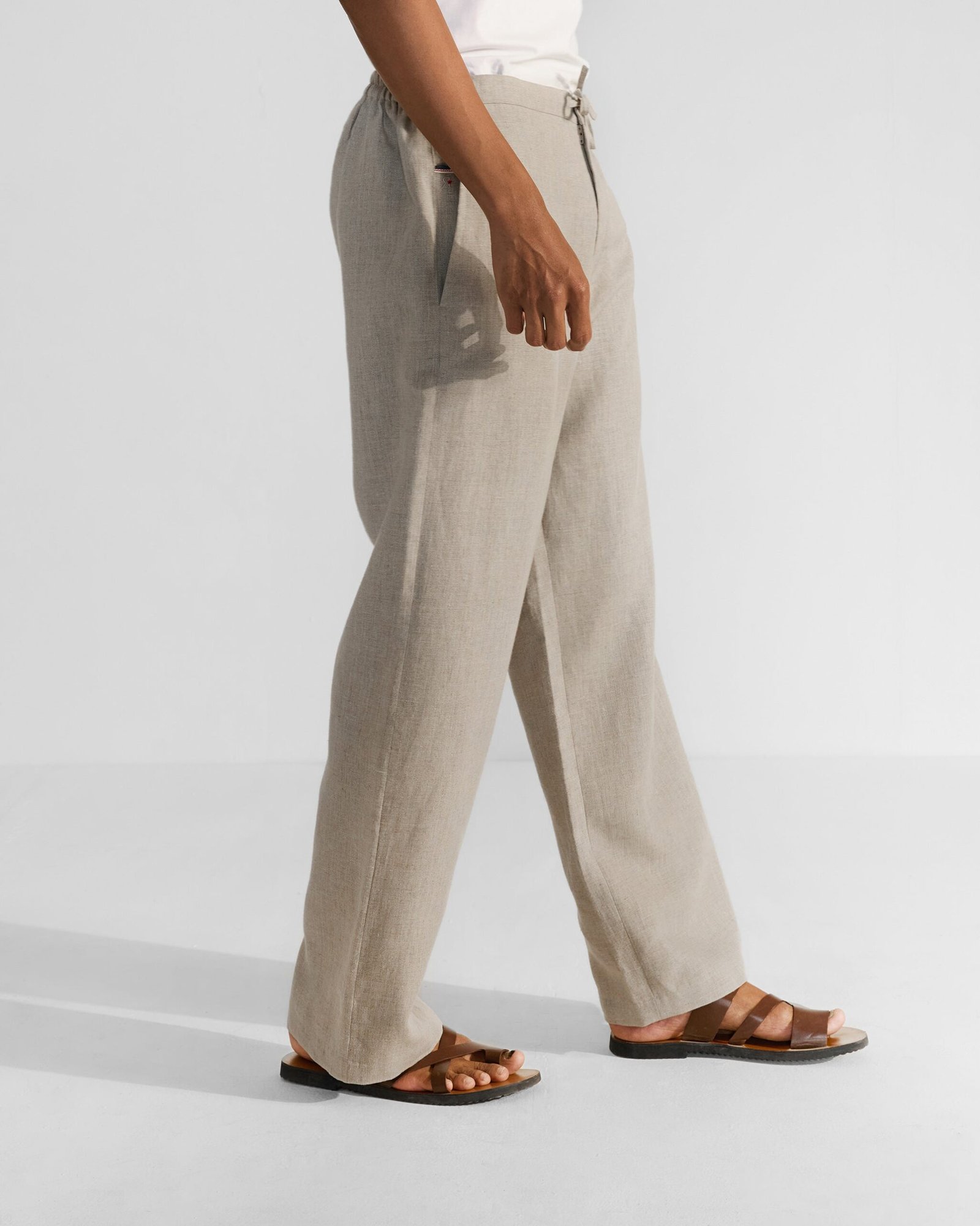 Ibex Trousers - Beige - Image 3