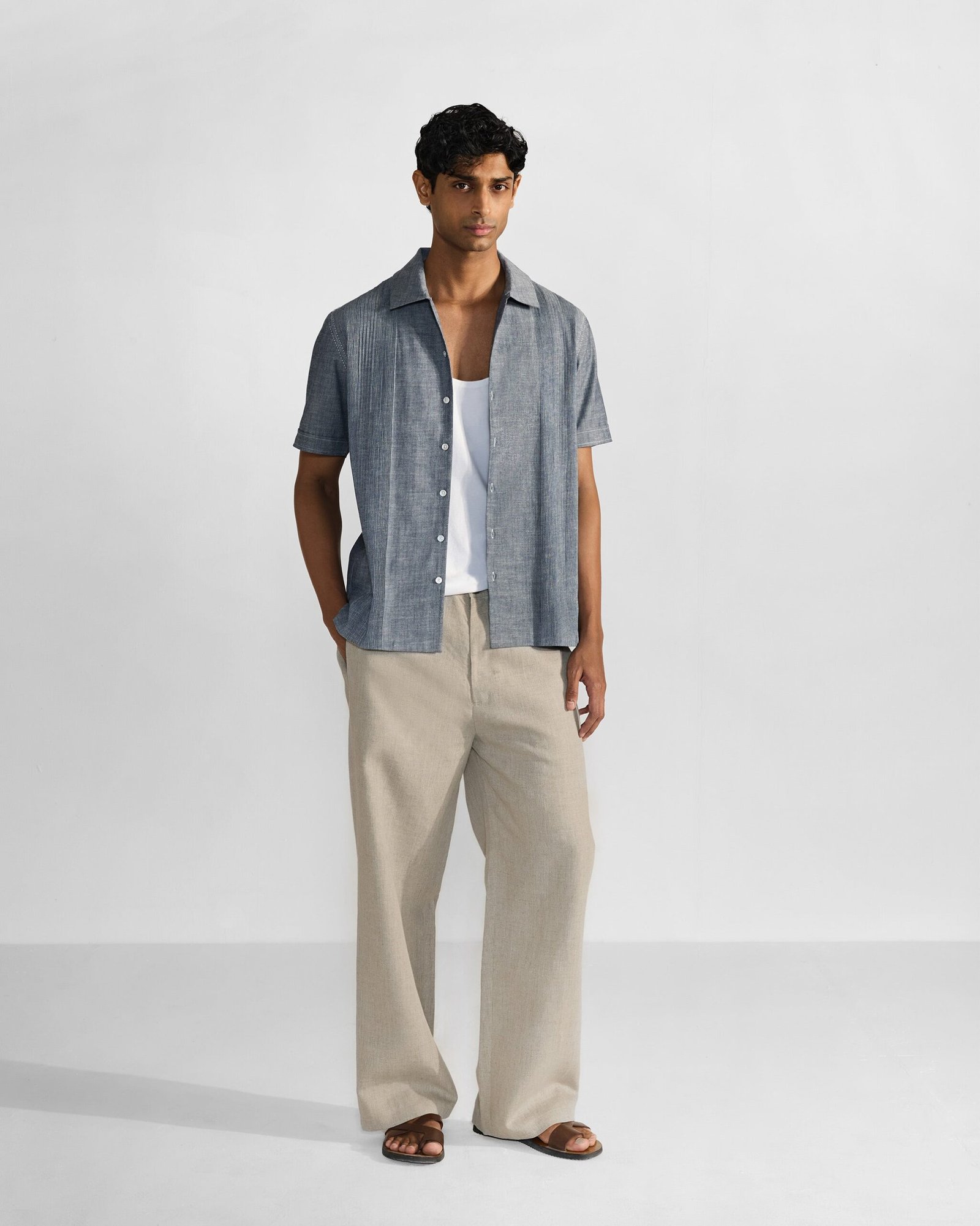 Ibex Trousers - Beige - Image 6