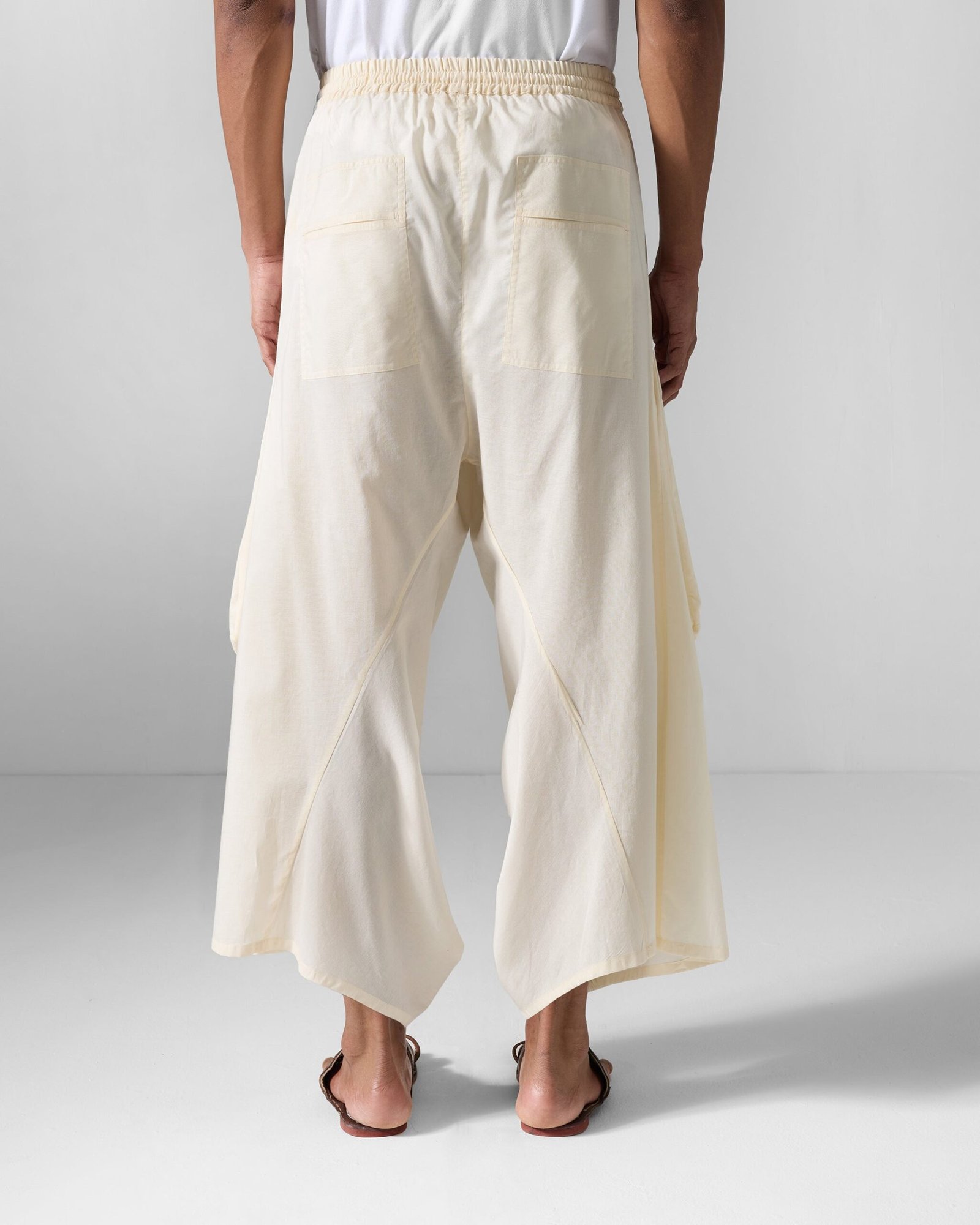 Tahir Pants - Ivory - Image 2