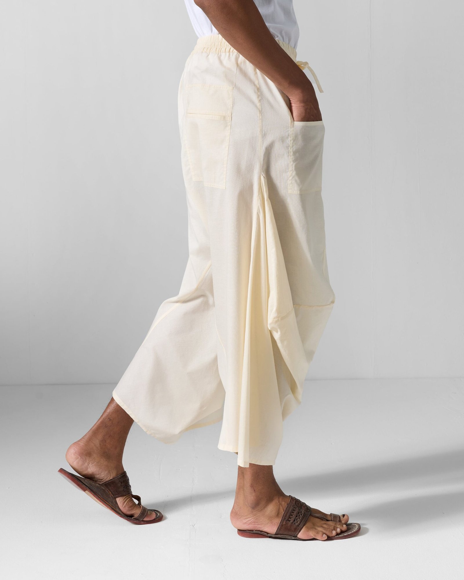Tahir Pants - Ivory - Image 3