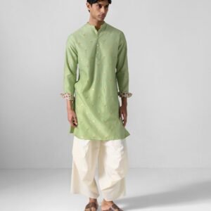 Astral Kurta - Mint Green