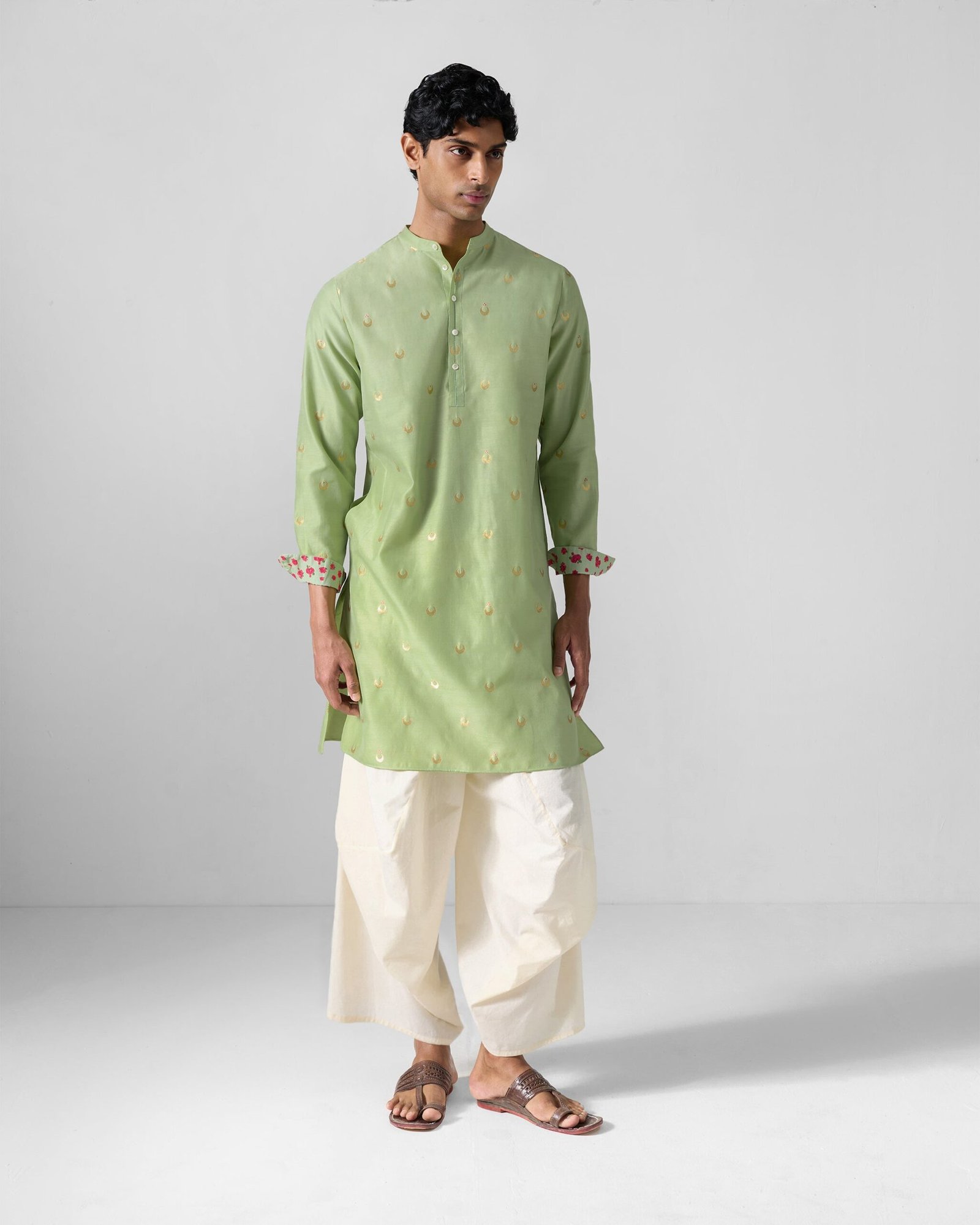 Astral Kurta - Mint Green