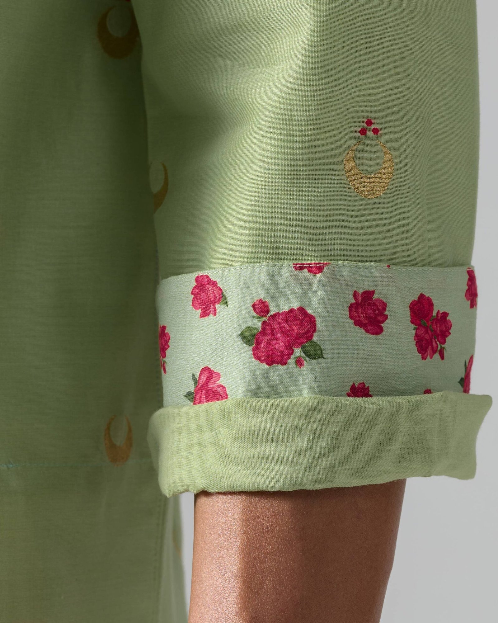 Astral Kurta - Mint Green - Image 6