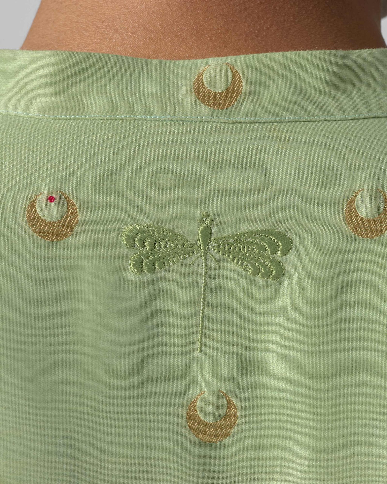 Astral Kurta - Mint Green - Image 7