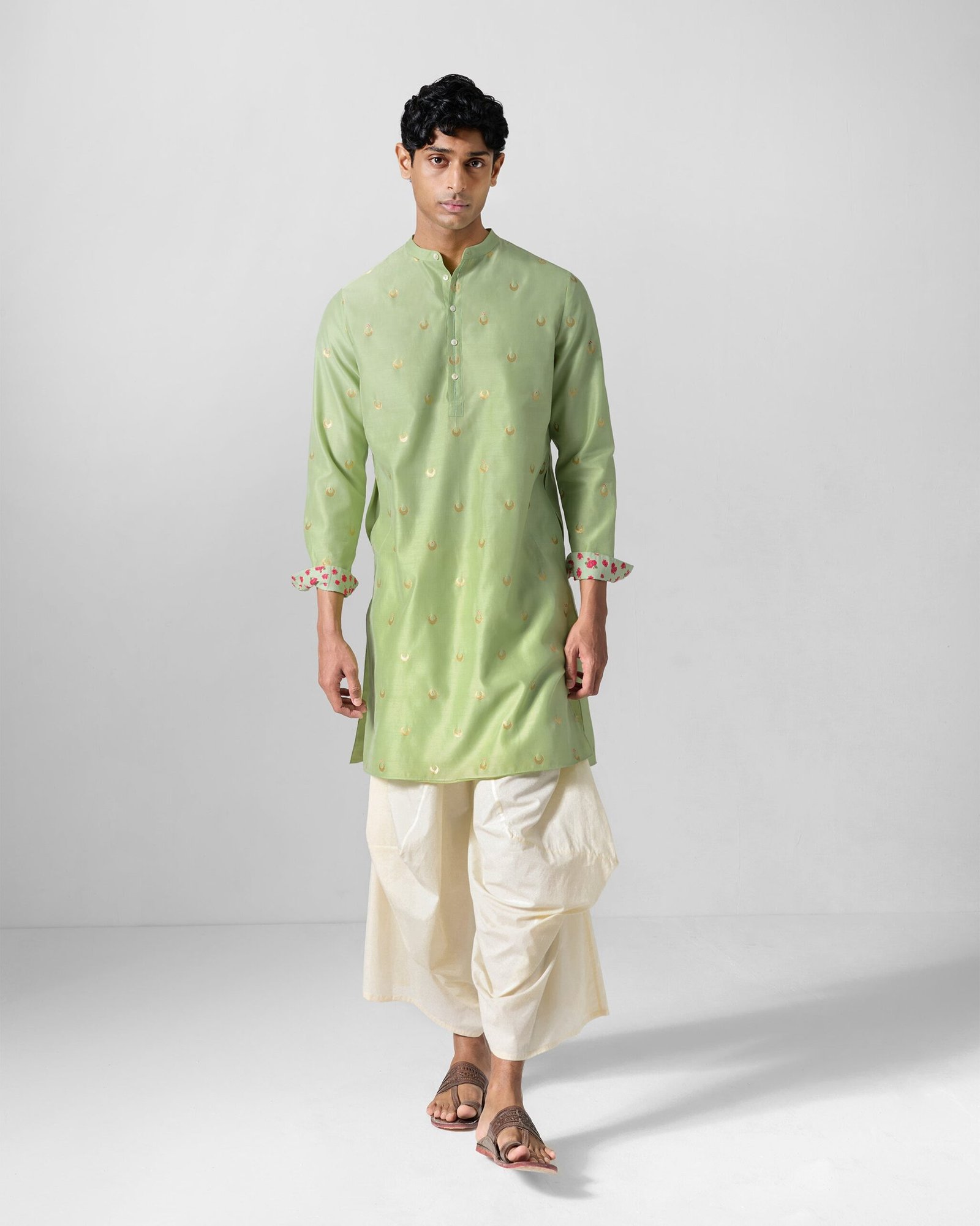 Astral Kurta - Mint Green - Image 9