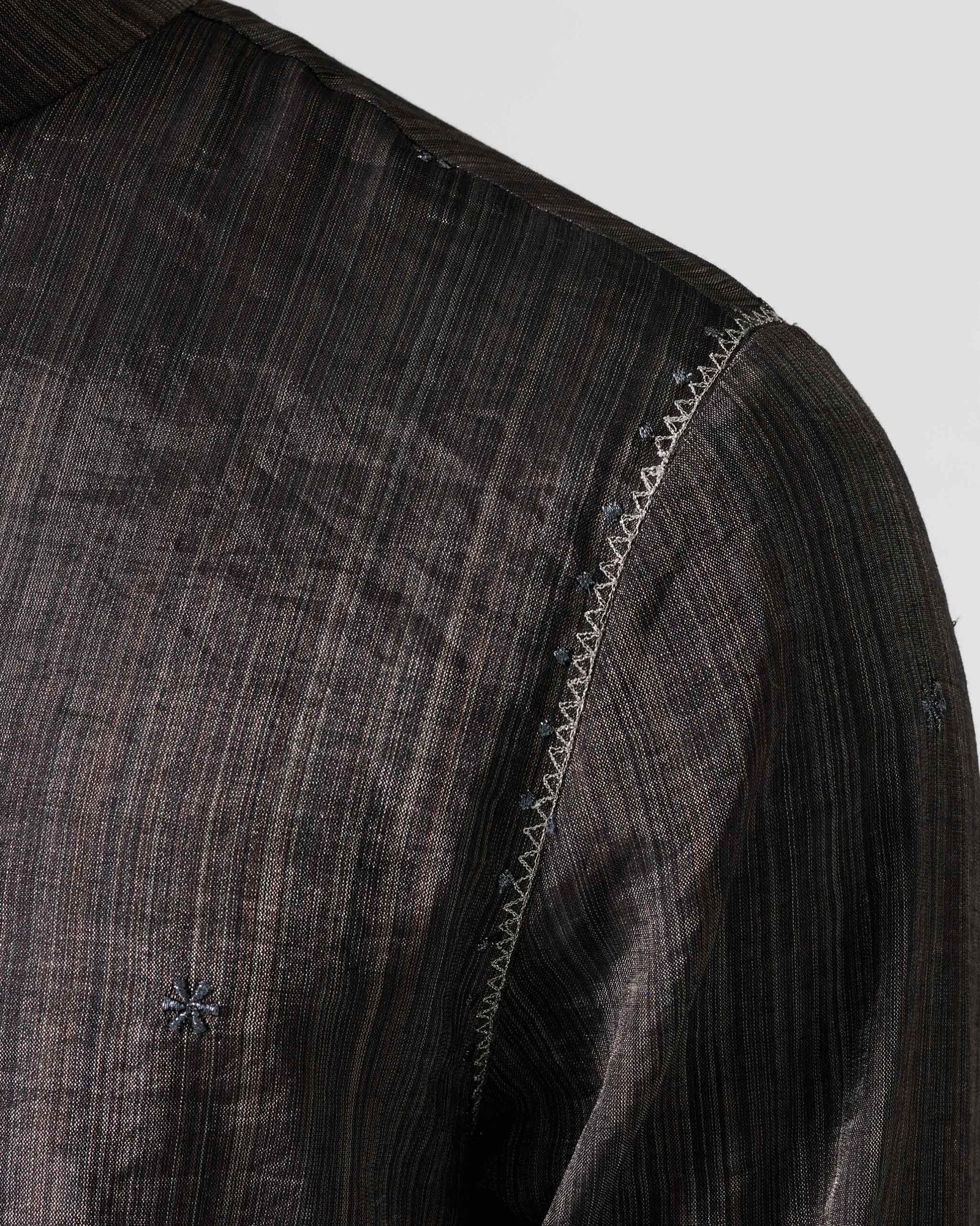 Rey Kurta - Metallic Silver - Image 4