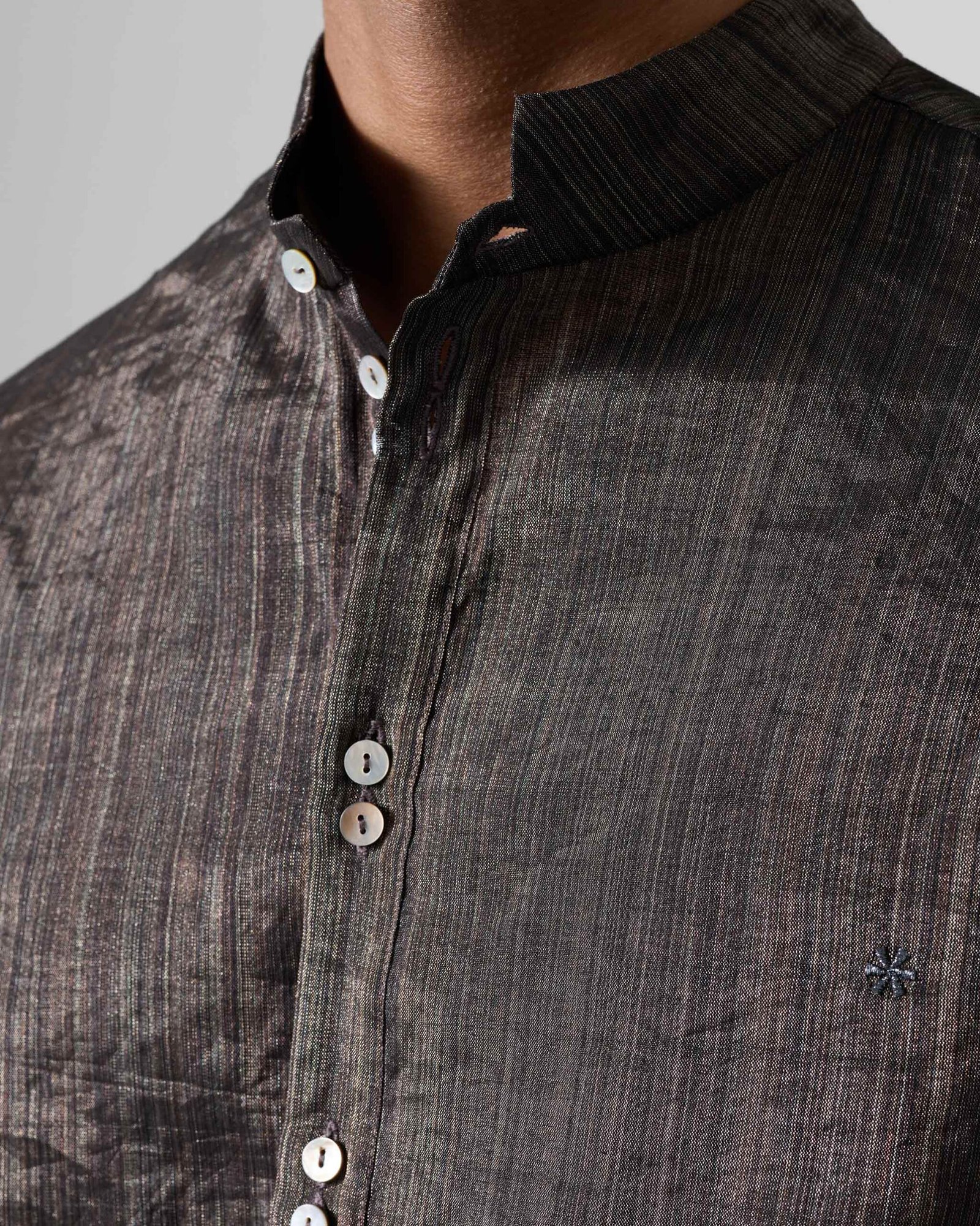 Rey Kurta - Metallic Silver - Image 5