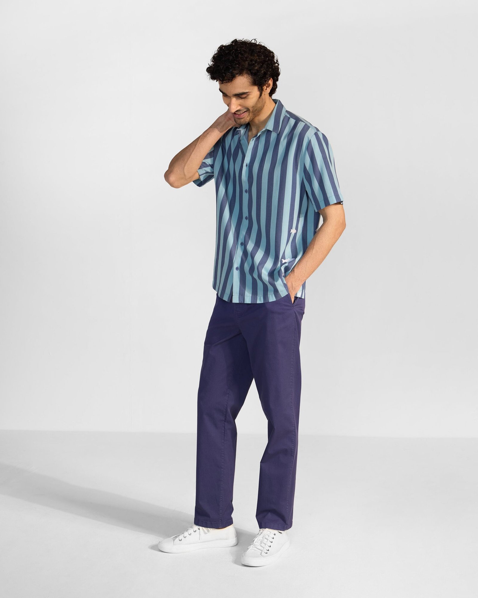 Pravah Trousers - Navy - Image 6