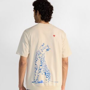 Leaping Tiger T-Shirt - Ivory