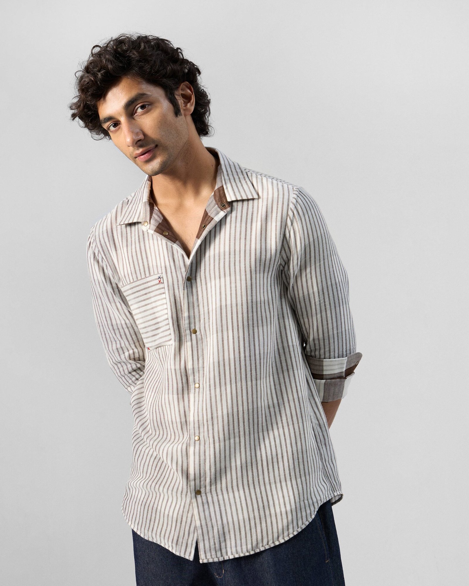 Milaan Reversible Shirt - Cotton Classic Fit - Image 10