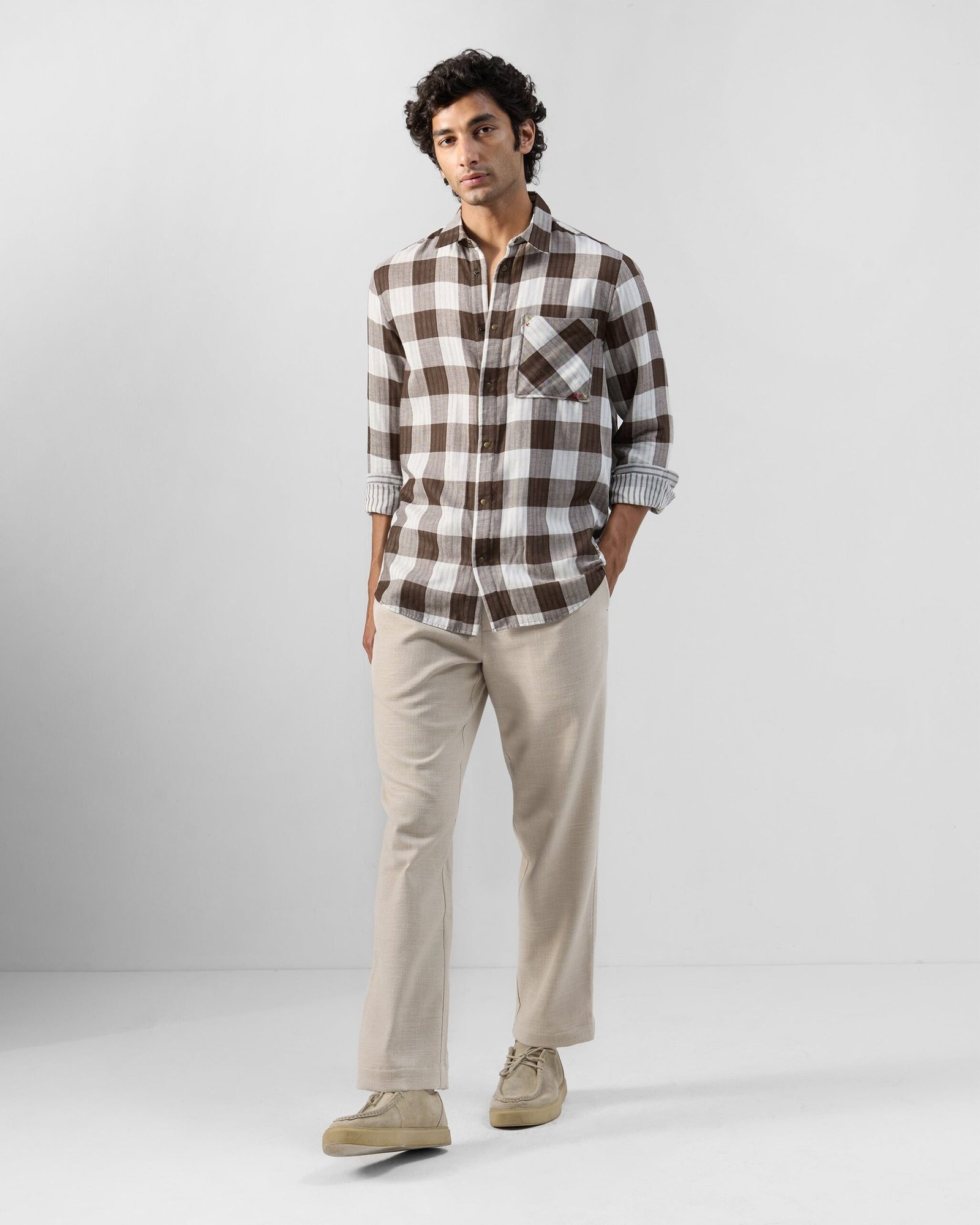 Milaan Reversible Shirt - Cotton Classic Fit - Image 11