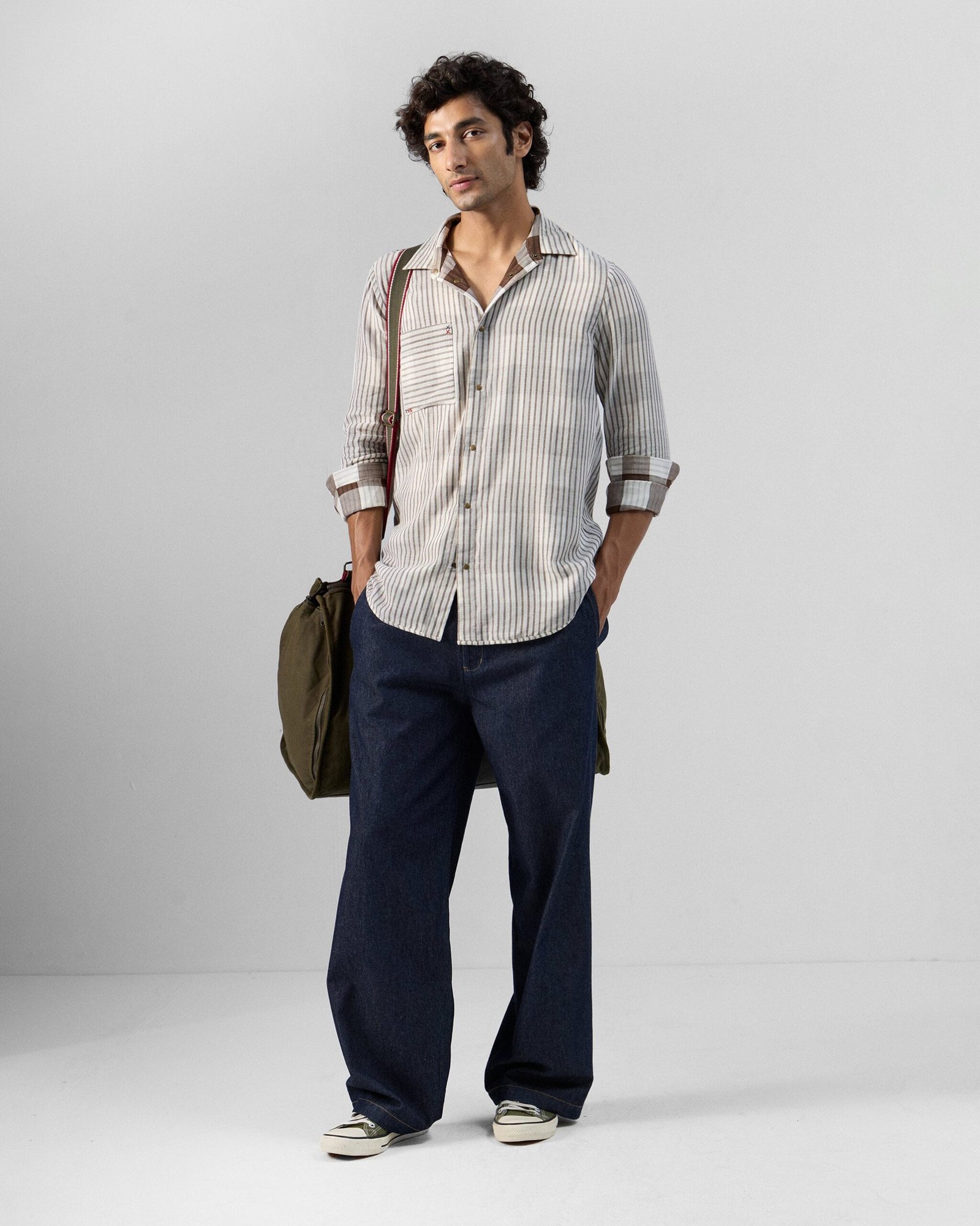 Milaan Reversible Shirt - Cotton Classic Fit - Image 12