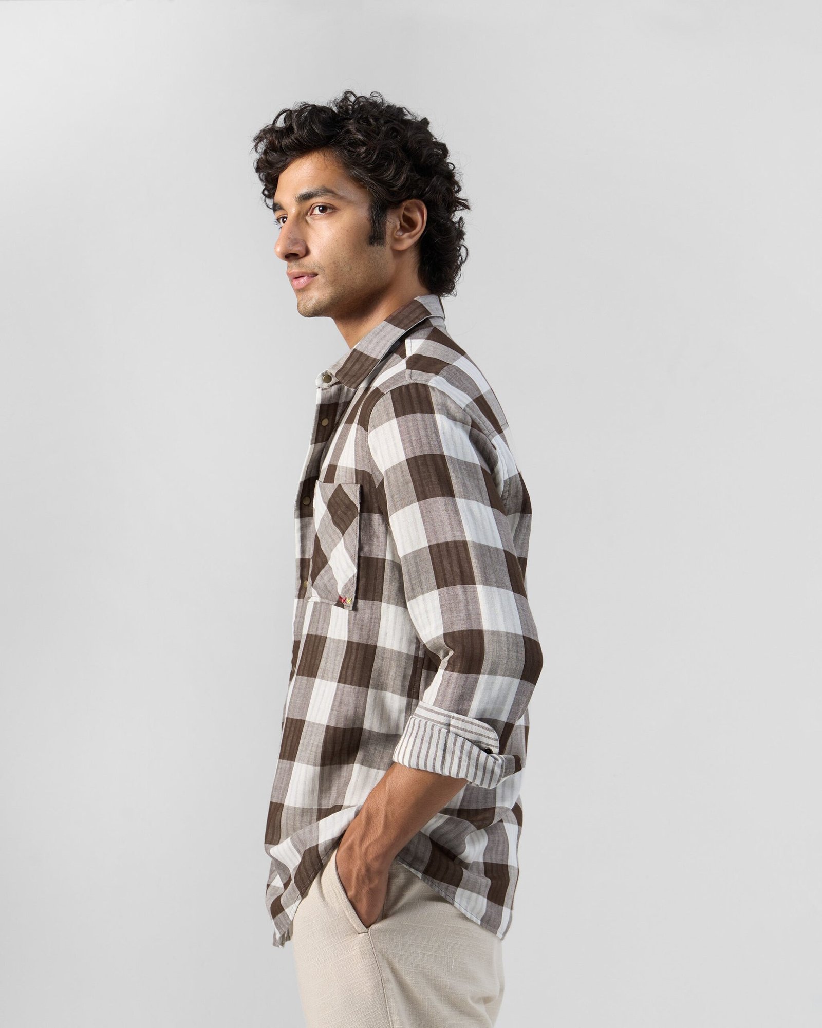 Milaan Reversible Shirt - Cotton Classic Fit - Image 2