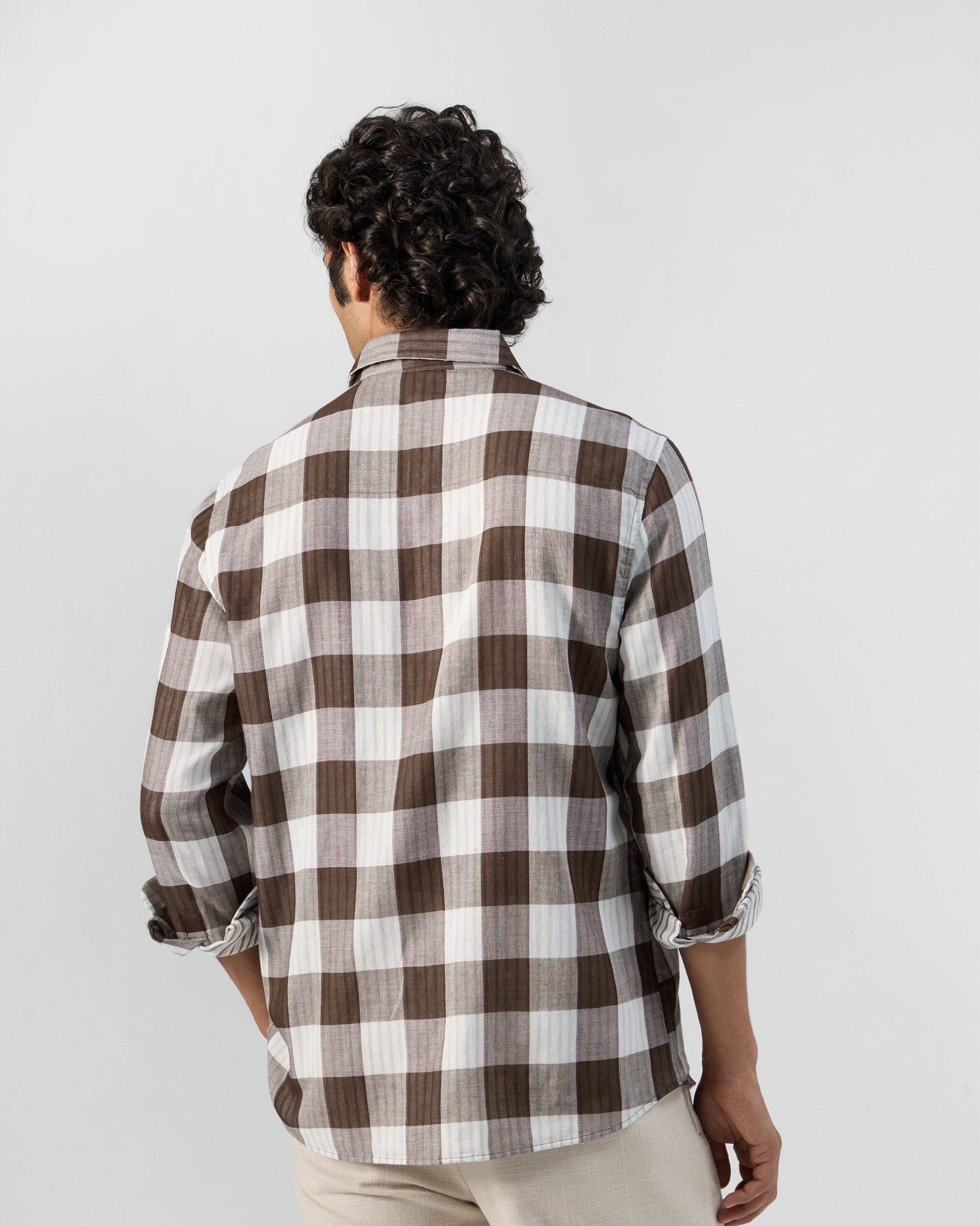 Milaan Reversible Shirt - Cotton Classic Fit - Image 3