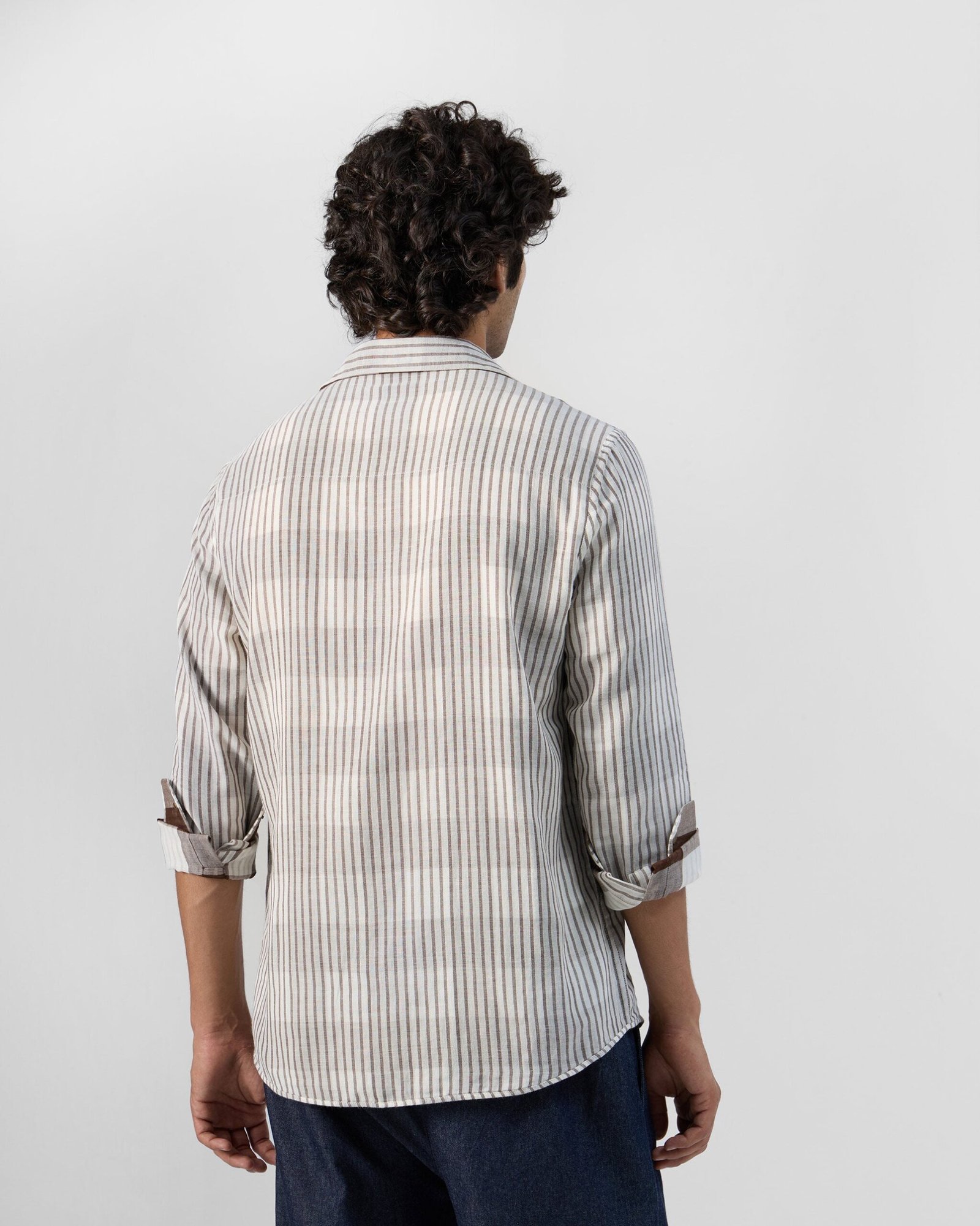 Milaan Reversible Shirt - Cotton Classic Fit - Image 9