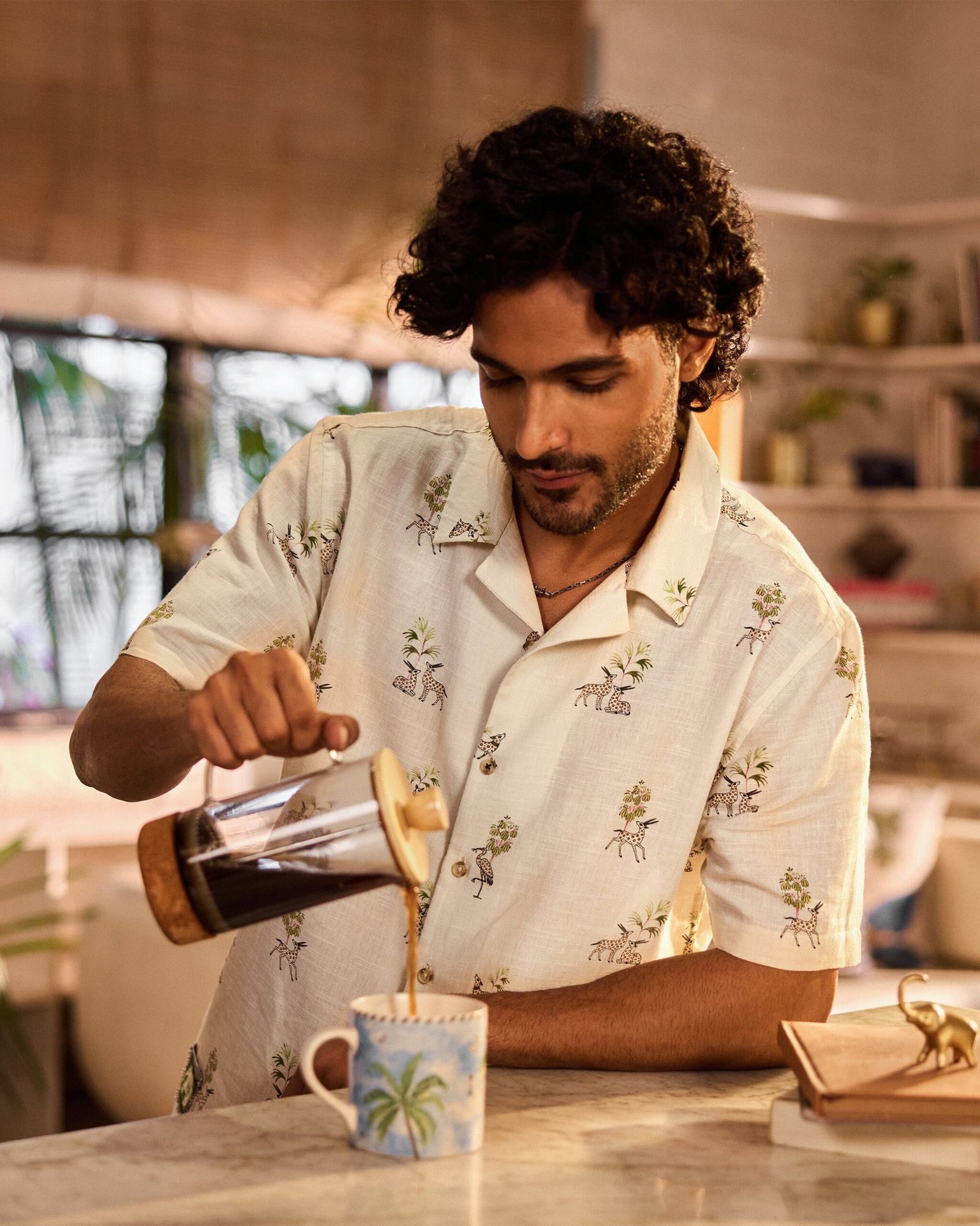 Bena Shirt - Cotton Blend Relaxed Fit