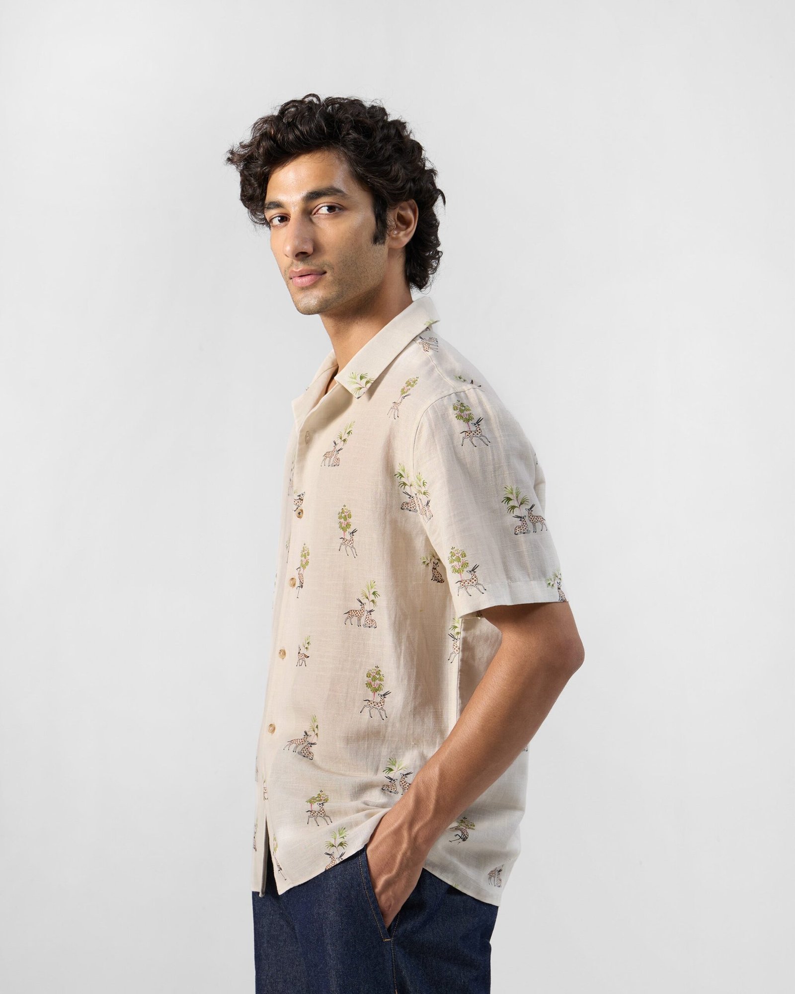 Bena Shirt - Cotton Blend Relaxed Fit - Image 2