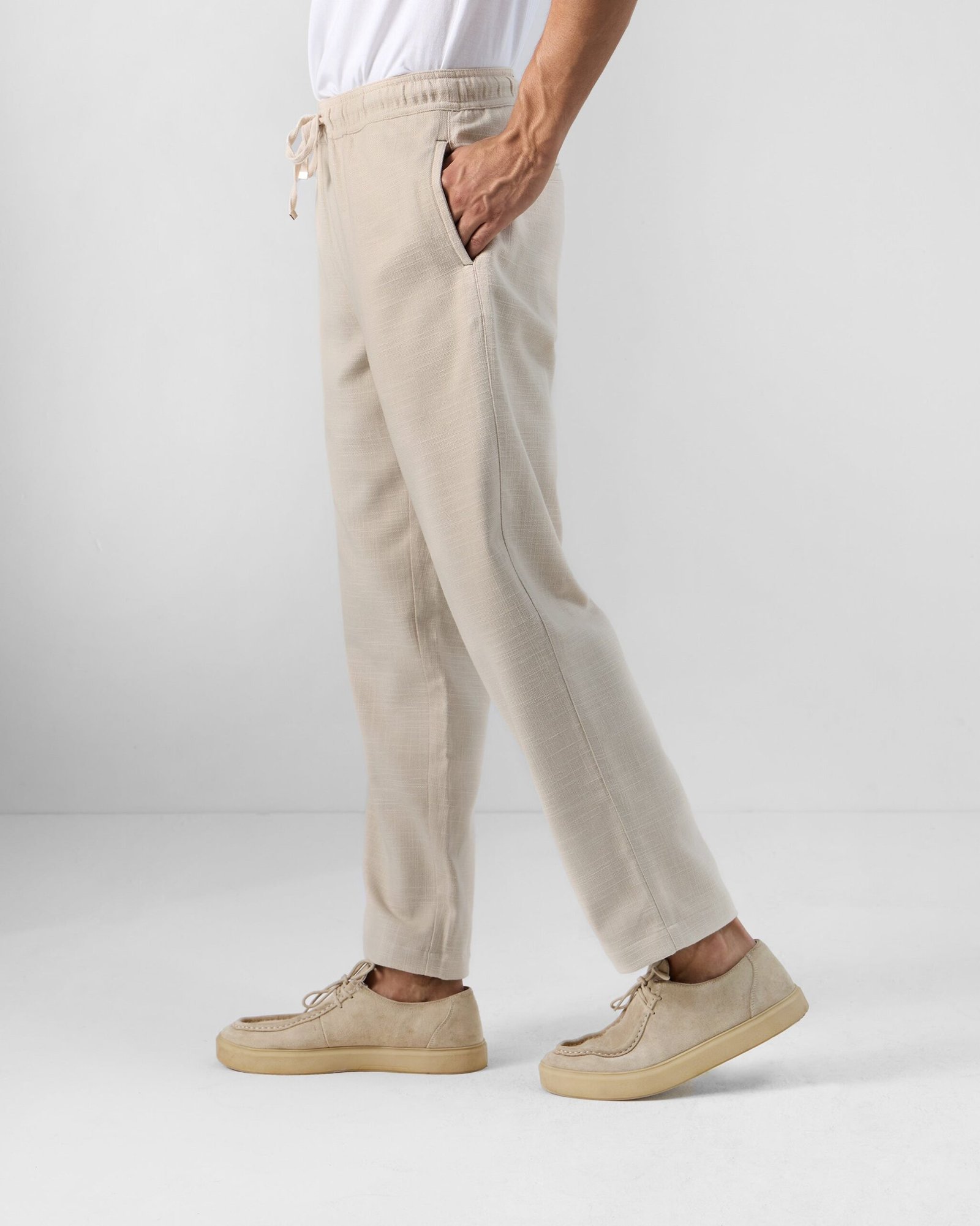 Breeze Trousers - Cotton Relaxed Fit - Image 2