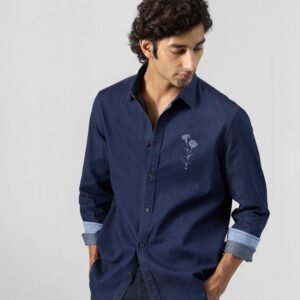 Classic Shirt - Cotton Denim Classic Fit